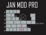 kprepublic 139 Japanese root Japan blue cyan font language Cherry profile Dye Sub Keycap PBT for gh60 xd60 xd84 tada68 87 104